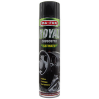 MA-FRA Spray Pulisci Cruscotto Royal Effetto Satinato. Assicura Un Effetto Antistatico sulle Plastiche, Proteggendo e Rinnovando Gli Inserti in Radica e Carbonio 600ml