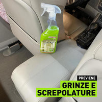 Mafra, Trattamento 3in1 Pelle, Pulisce, Idrata e Protegge le Superfici Interne dell'Auto, con Aloe Vera e Cere Naturali, Previene la Formazione di Grinze e Screpolature, Formato 500ml