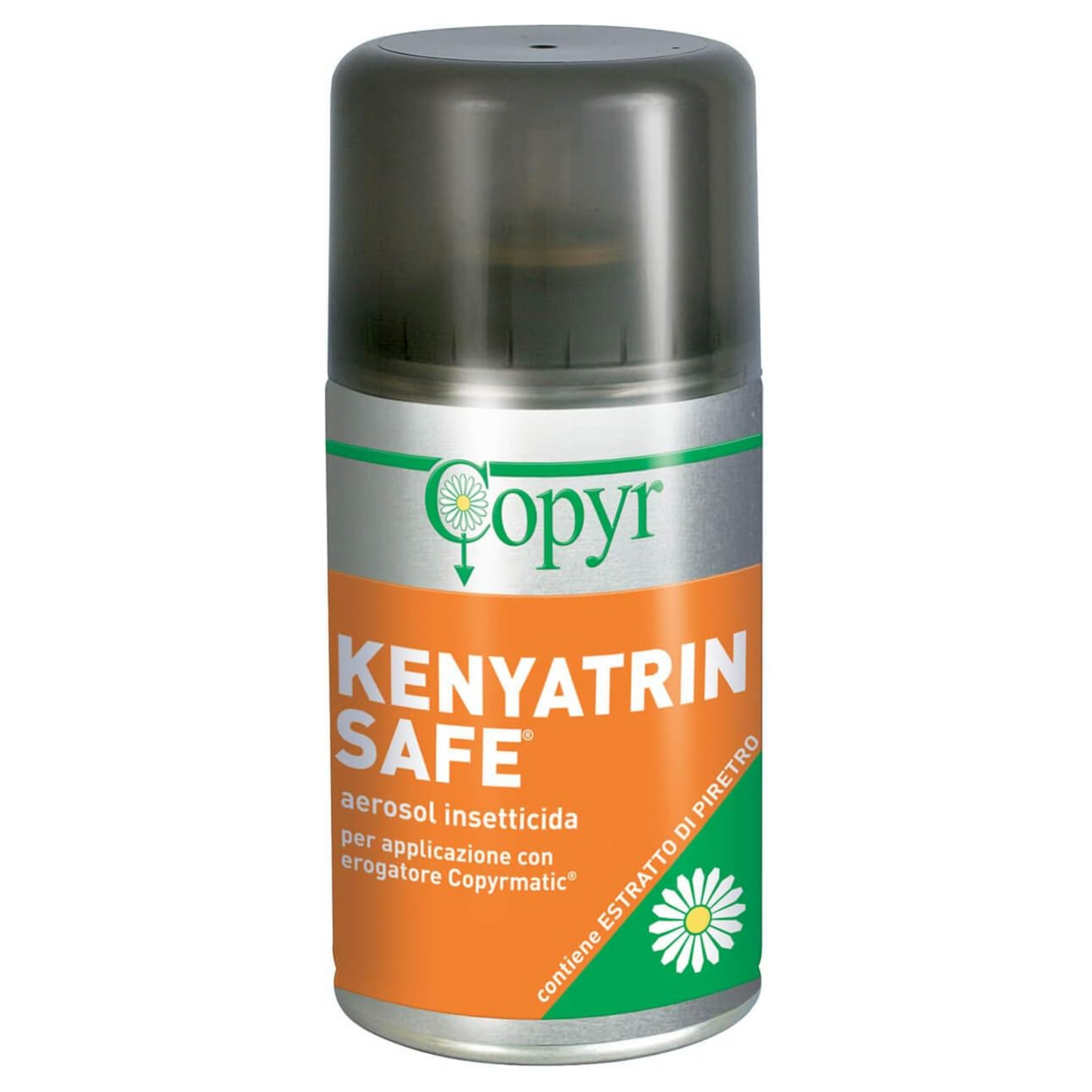 Copyr Kenyatrin Safe - Insetticida Antizanzare, Mosche e Insetti Volanti, Bombola 250ml, Piretro Insetticida Biologico Repellente Zanzare Professionale Casa, Ho.Re.Ca., Settore Pubblico, Sanitario