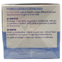 VENUS Crema Idratante Viso AQUA24 NUTRIENTE, Per Pelli Secche e Sensibili. Con Peptidi e Vitamina E. Rinforza La Barriera Cutanea, Nutre e Ripara. Una Sinergia Giorno e Notte 50ml