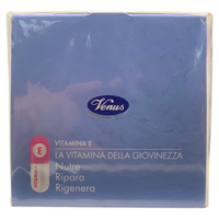 VENUS Crema Idratante Viso AQUA24 NUTRIENTE, Per Pelli Secche e Sensibili. Con Peptidi e Vitamina E. Rinforza La Barriera Cutanea, Nutre e Ripara. Una Sinergia Giorno e Notte 50ml