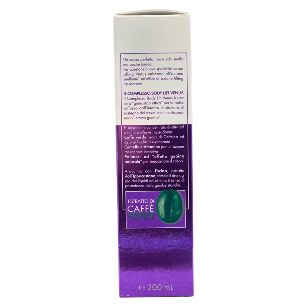 VENUS Lifting Rimodellante GAMBE SNELLE, Stimola Il Drenaggio. Elimina Il Senso Di Pesantezza, Affina e Snellisce. Effetto Ghiaccio 200ml