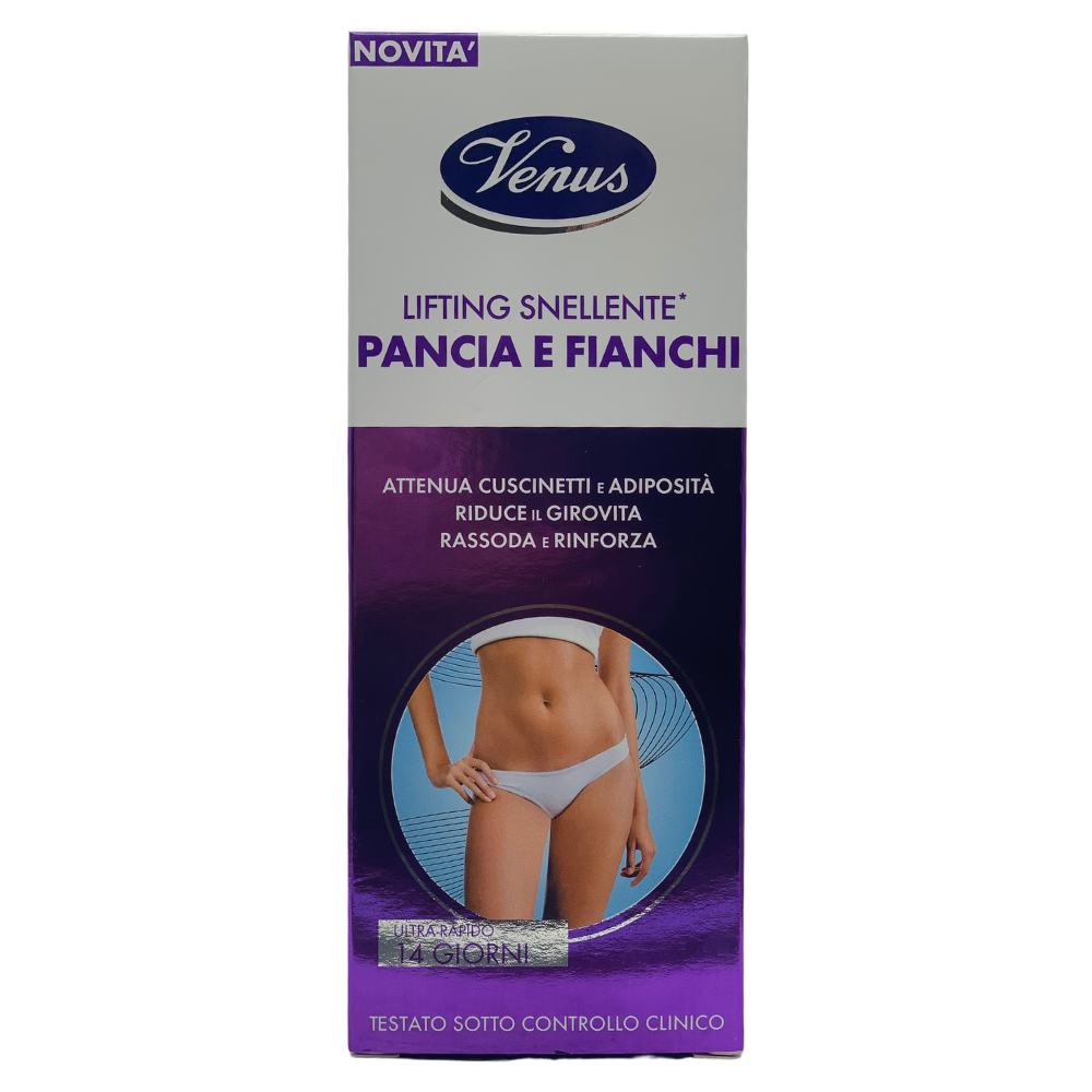 VENUS Lifting Snellente PANCIA E FIANCHI, Attenua Cuscinetti e Adiposità. Riduce Il Girovita, Rassoda e Rinforza. Ultra-Rapido, è Efficace In Soli 14 Giorni 200ml