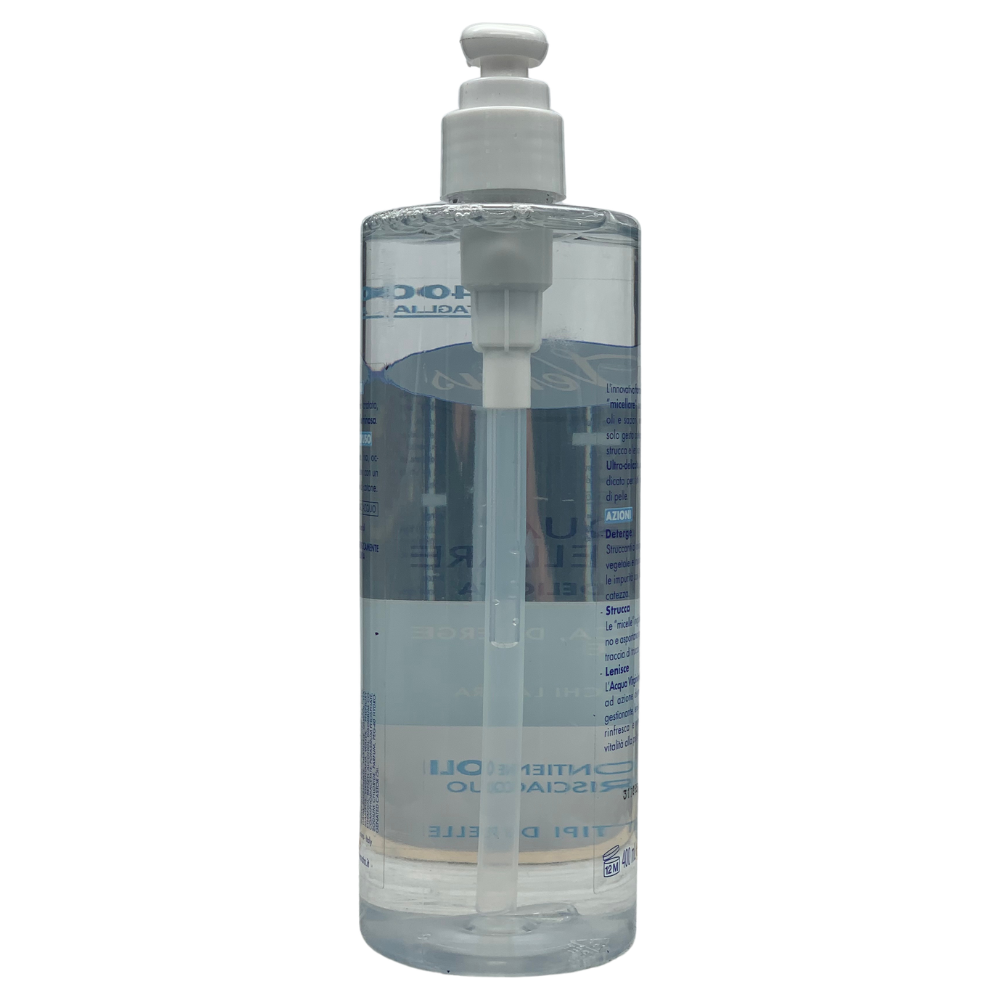 VENUS Acqua Micellare Ultra Delicata. Strucca, Deterge e Lenisce. Per Viso, Occhi e Labbra. Non Contiene Oli, Senza Risciacquo, Per Tutti i Tipi Di Pelle 400ml