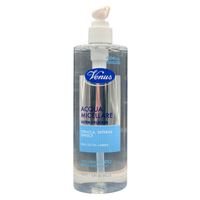 VENUS Acqua Micellare Ultra Delicata. Strucca, Deterge e Lenisce. Per Viso, Occhi e Labbra. Non Contiene Oli, Senza Risciacquo, Per Tutti i Tipi Di Pelle 400ml