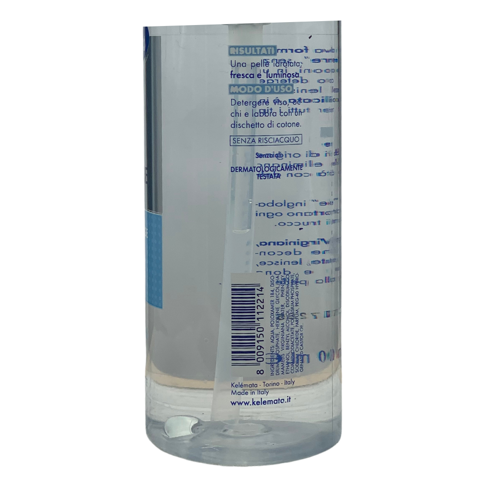 VENUS Acqua Micellare Ultra Delicata. Strucca, Deterge e Lenisce. Per Viso, Occhi e Labbra. Non Contiene Oli, Senza Risciacquo, Per Tutti i Tipi Di Pelle 400ml