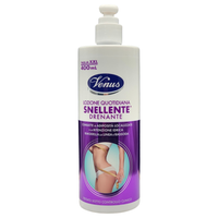 VENUS Trattamento Quotidiano Corpo SNELLENTE Drenante, Combatte Le Adiposità Localizzate e La Ritenzione Idrica. Rimodella La Linea e Rassoda 400ml