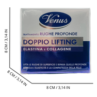 Trattamento Rughe Profonde DOPPIO LIFTING Con Elastina e Collagene. Lifta Le Rughe Di Superficie e Ripara Quelle Profonde, Stimola L'Elasticità e La Compattezza Della Pelle 50ml