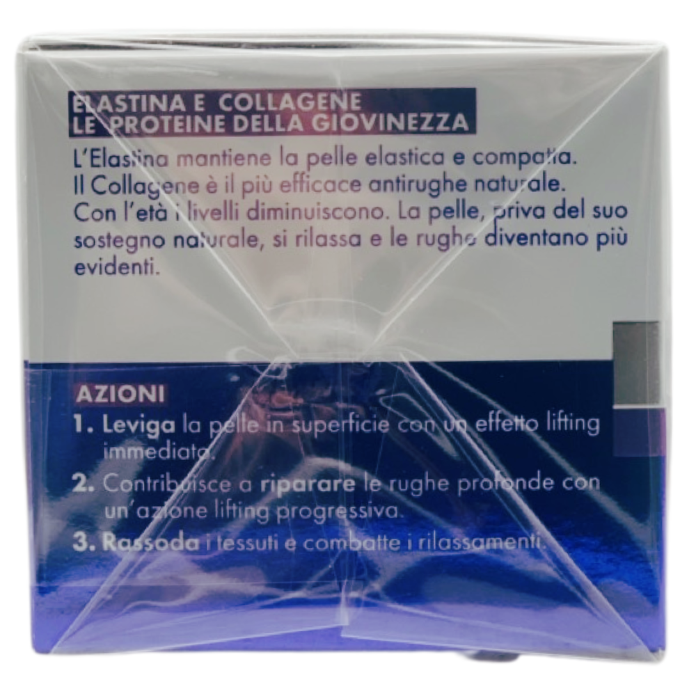 Trattamento Rughe Profonde DOPPIO LIFTING Con Elastina e Collagene. Lifta Le Rughe Di Superficie e Ripara Quelle Profonde, Stimola L'Elasticità e La Compattezza Della Pelle 50ml