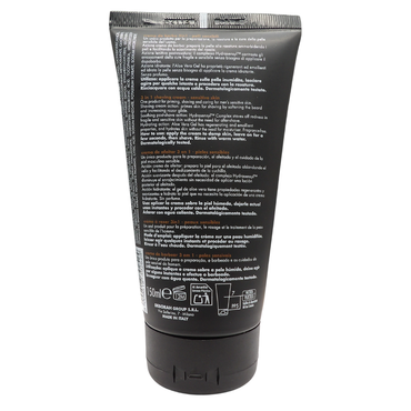 DERMOLAB UOMO Crema da Barba ad Azione 3 in 1, per Pelli Sensibili, Effetto Idratante e Lenitivo, Facilita lo Scorrimento del Rasoio, Dermatologicamente Testato, 150 ml