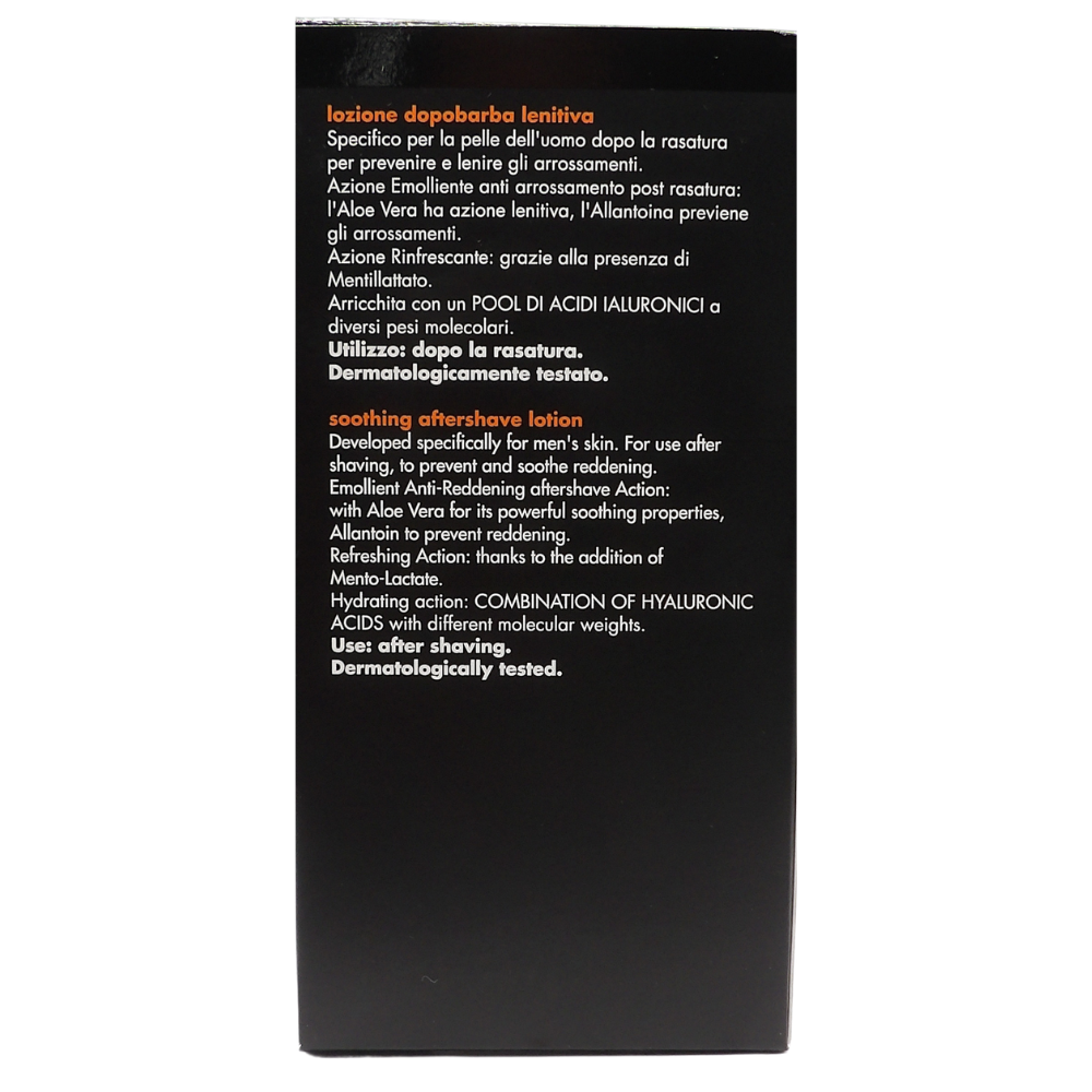 DERMOLAB UOMO Lozione Dopobarba Lenitiva e Rinfrescante, per Tutti i Tipi di Pelle, Effetto Emolliente e Rinfrescante, Previene gli Arrossamenti e Idrata il Viso, Dermatologicamente Testato, 120 ml