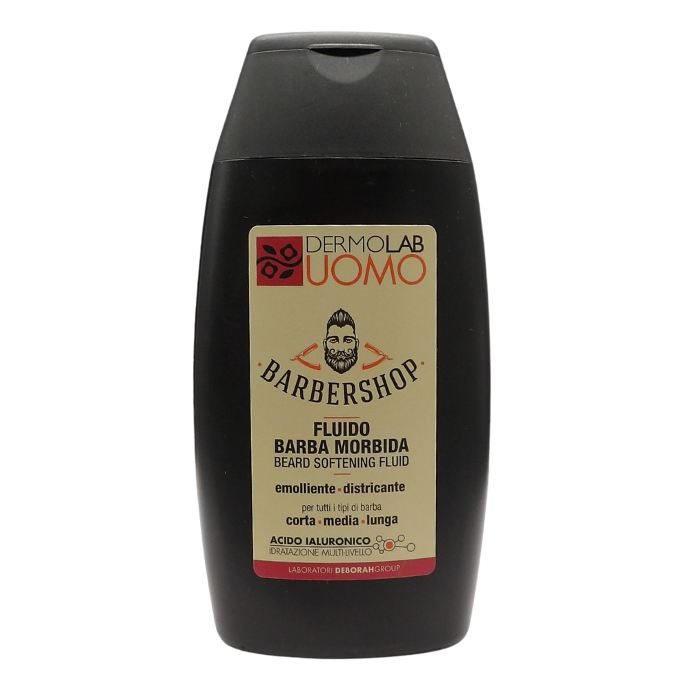 DERMOLAB UOMO Fluido Barba Morbida, ad Azione Districante, Lenitiva e Idratante, 120 ml