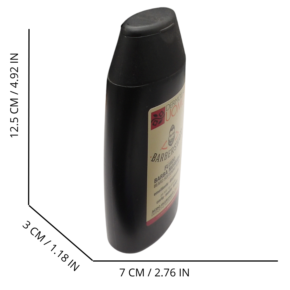 DERMOLAB UOMO Fluido Barba Morbida, ad Azione Districante, Lenitiva e Idratante, 120 ml