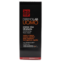 DERMOLAB UOMO Crema Viso Idratante, per Tutti i Tipi di Pelle, con Aloe Vera e Olio di Cocco Idrogenato, Effetto Idratante e Rigenerante, Previene l'Invecchiamento, Dermatologicamente Testato, 50 ml