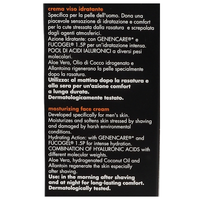 DERMOLAB UOMO Crema Viso Idratante, per Tutti i Tipi di Pelle, con Aloe Vera e Olio di Cocco Idrogenato, Effetto Idratante e Rigenerante, Previene l'Invecchiamento, Dermatologicamente Testato, 50 ml