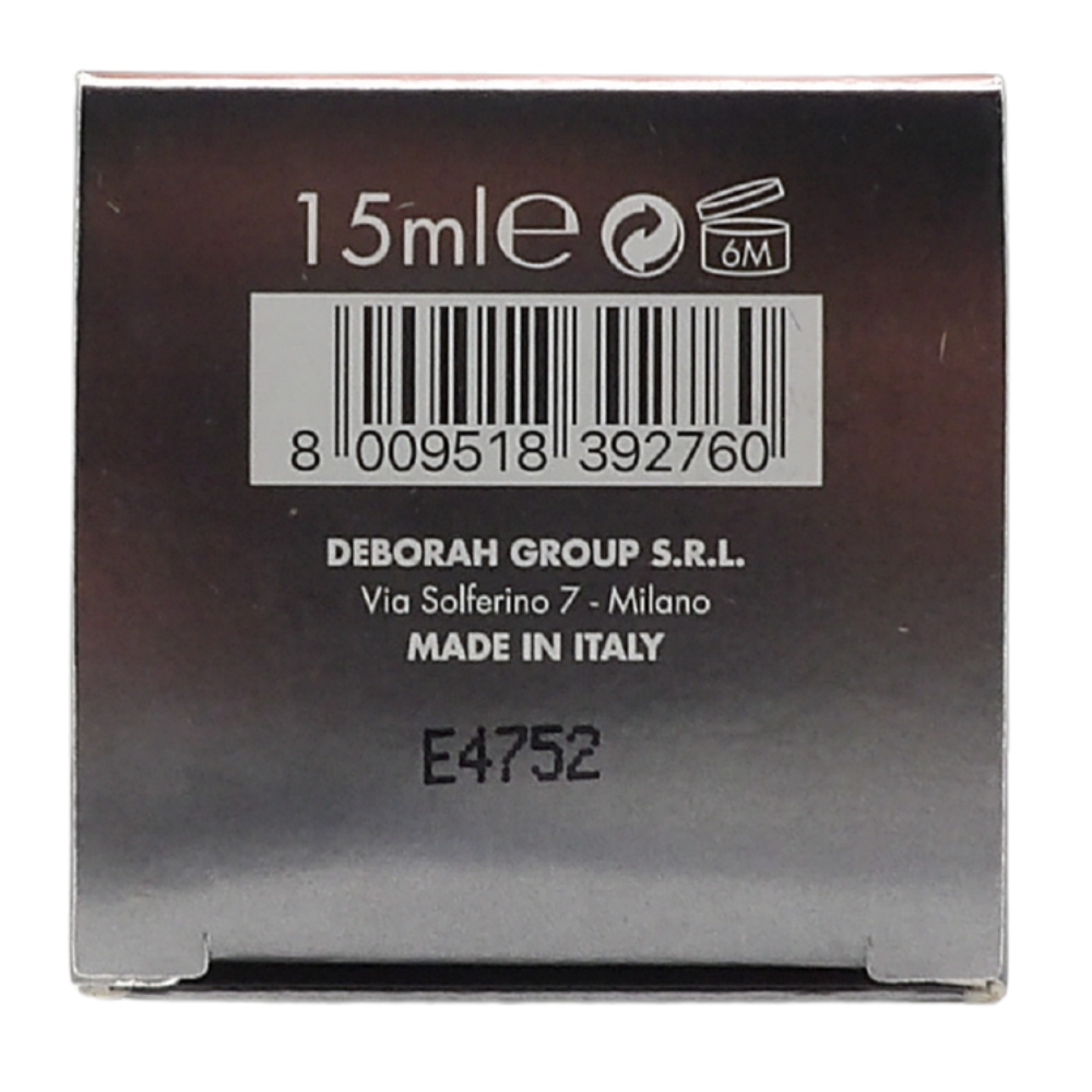 DERMOLAB UOMO Crema Contorno Occhi Anti-Borse e Occhiaie, per Tutti i Tipi di Pelle, con Acido Ialuronico e Aloe Vera, Effetto Idratante, Leviga le Piccole Rughe, Dermatologicamente Testato, 15 ml