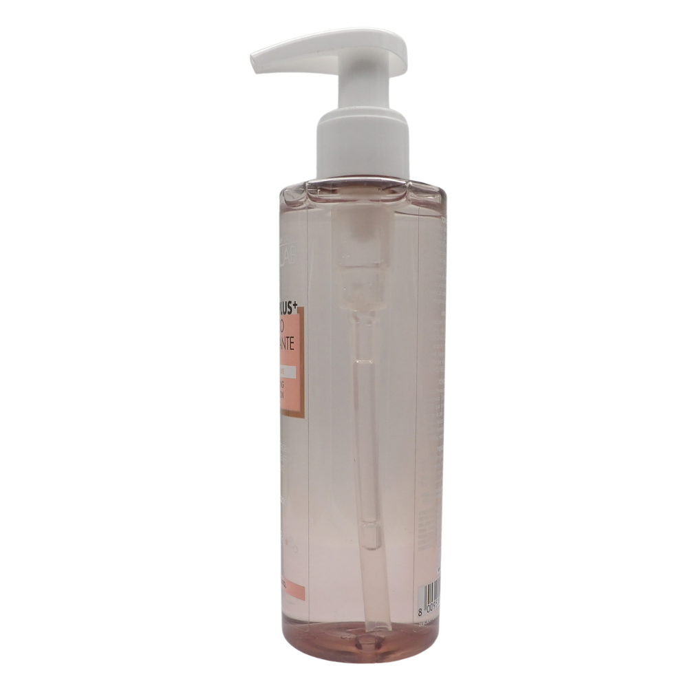 DERMOLAB Tonico Viso Antietà Plus per Pelli Mature, con Pool di Acido Ialuronico, Effetto Antiage e Tonificante, Deterge e Leviga le Rughe, Senza Alcool, Dermatologicamente Testato, 200 ml