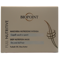 Biopoint Full Nutritive - Maschera Capelli Nutrizione Intensa, Azione Idratante e Rinforzante, Dona Morbidezza e Luminosità al Capello, 200 ml
