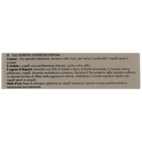 Biopoint Full Nutritive - Maschera Capelli Nutrizione Intensa, Azione Idratante e Rinforzante, Dona Morbidezza e Luminosità al Capello, 200 ml