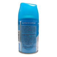 AIR FRESH Ricarica Spray Compatibile con gli Erogatori Automatici, Ideato per Donare ai Tuoi Ambienti un Piacevole Profumo, 250ml, Disponibile in Diverse Fragranze (Nuvole di Cotone)