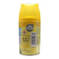 AIR FRESH Ricarica Spray Compatibile con gli Erogatori Automatici, Ideato per Donare ai Tuoi Ambienti un Piacevole Profumo, 250ml, Disponibile in Diverse Fragranze (Exotics Fruits)