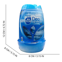 AIR FRESH Deodorante Per Ambiente DEO BREEZE Gel, Neutralizza Gli Odori. Disponibile In Diverse Varietà Di Fragranze, 45 Giorni Di Intenso Profumo 200g (BREZZA OCEANICA)