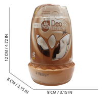 AIR FRESH Deodorante Per Ambiente DEO BREEZE Gel, Neutralizza Gli Odori. Disponibile In Diverse Varietà Di Fragranze, 45 Giorni Di Intenso Profumo 200g (COCCO)