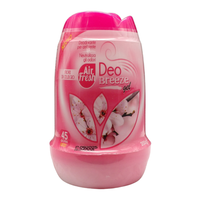 AIR FRESH Deodorante Per Ambiente DEO BREEZE Gel, Neutralizza Gli Odori. Disponibile In Diverse Varietà Di Fragranze, 45 Giorni Di Intenso Profumo 200g (FIORI DI CILIEGIO)