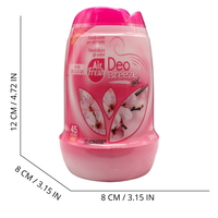 AIR FRESH Deodorante Per Ambiente DEO BREEZE Gel, Neutralizza Gli Odori. Disponibile In Diverse Varietà Di Fragranze, 45 Giorni Di Intenso Profumo 200g (FIORI DI CILIEGIO)