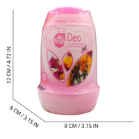 AIR FRESH Deodorante Per Ambiente DEO BREEZE Gel, Neutralizza Gli Odori. Disponibile In Diverse Varietà Di Fragranze, 45 Giorni Di Intenso Profumo 200g (FRESIA & GELSOMINO)