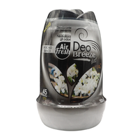 AIR FRESH Deodorante Per Ambiente DEO BREEZE Gel, Neutralizza Gli Odori. Disponibile In Diverse Varietà Di Fragranze, 45 Giorni Di Intenso Profumo 200g (MUSCHIO BIANCO)
