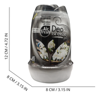 AIR FRESH Deodorante Per Ambiente DEO BREEZE Gel, Neutralizza Gli Odori. Disponibile In Diverse Varietà Di Fragranze, 45 Giorni Di Intenso Profumo 200g (MUSCHIO BIANCO)