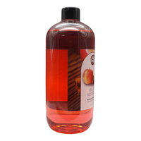 AIR FRESH Ricarica Per Diffusore a Bastoncini, Disponibile In Diverse Fragranze Corpose Ed Avvolgenti. Ideale Per Profumare Tutti Gli Ambienti 500ml (MELA E CANNELLA)