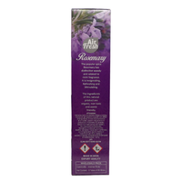 AIR FRESH Incenso Aromatico, Ottenuto Da Miscele Di Erbe, Cortecce, Fiori Ed Essenza Profumate. Ottimo Per Profumare Ambienti. Confezione Da 6 Astucci Da 20 Stick Ognuno (ROSMARINO)