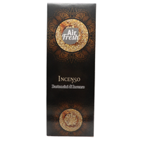 AIR FRESH Incenso Aromatico, Ottenuto Da Miscele Di Erbe, Cortecce, Fiori Ed Essenza Profumate. Ottimo Per Profumare Ambienti. Confezione Da 6 Astucci Da 20 Stick Ognuno (INCENSO)