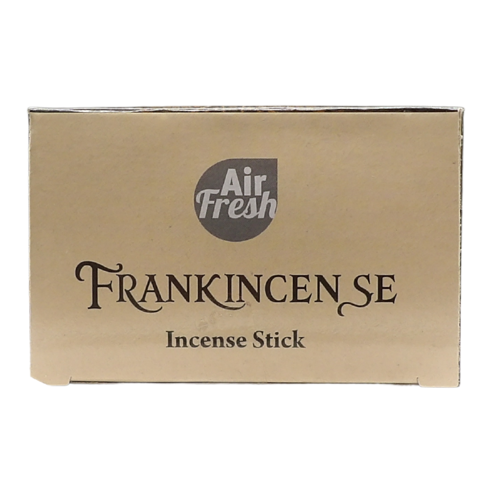 AIR FRESH Incenso Aromatico, Ottenuto Da Miscele Di Erbe, Cortecce, Fiori Ed Essenza Profumate. Ottimo Per Profumare Ambienti. Confezione Da 6 Astucci Da 20 Stick Ognuno (INCENSO)