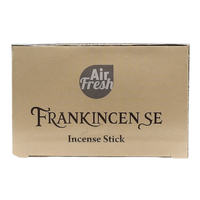 AIR FRESH Incenso Aromatico, Ottenuto Da Miscele Di Erbe, Cortecce, Fiori Ed Essenza Profumate. Ottimo Per Profumare Ambienti. Confezione Da 6 Astucci Da 20 Stick Ognuno (INCENSO)