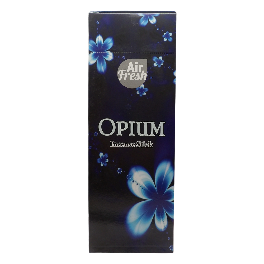 AIR FRESH Incenso Aromatico, Ottenuto Da Miscele Di Erbe, Cortecce, Fiori Ed Essenza Profumate. Ottimo Per Profumare Ambienti. Confezione Da 6 Astucci Da 20 Stick Ognuno (OPPIO)