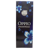 AIR FRESH Incenso Aromatico, Ottenuto Da Miscele Di Erbe, Cortecce, Fiori Ed Essenza Profumate. Ottimo Per Profumare Ambienti. Confezione Da 6 Astucci Da 20 Stick Ognuno (OPPIO)