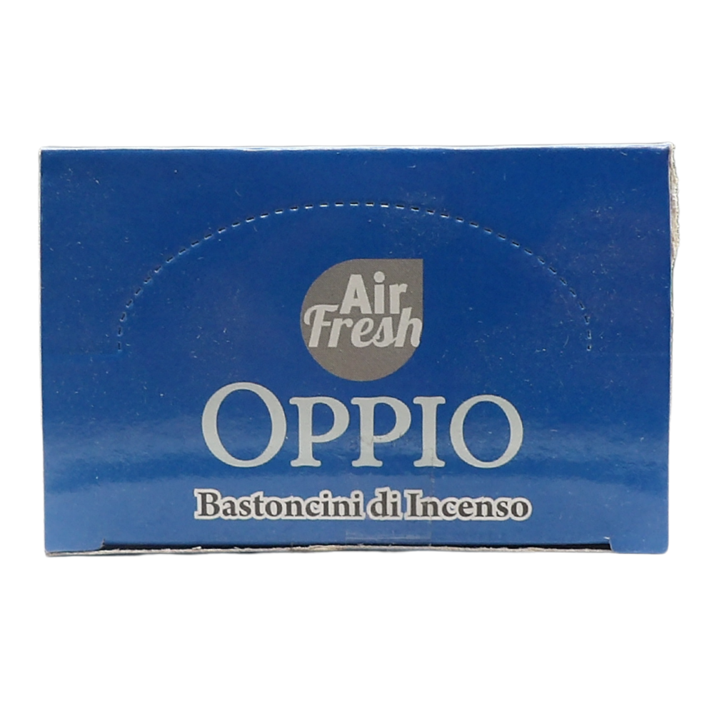AIR FRESH Incenso Aromatico, Ottenuto Da Miscele Di Erbe, Cortecce, Fiori Ed Essenza Profumate. Ottimo Per Profumare Ambienti. Confezione Da 6 Astucci Da 20 Stick Ognuno (OPPIO)