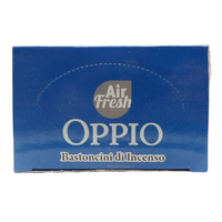 AIR FRESH Incenso Aromatico, Ottenuto Da Miscele Di Erbe, Cortecce, Fiori Ed Essenza Profumate. Ottimo Per Profumare Ambienti. Confezione Da 6 Astucci Da 20 Stick Ognuno (OPPIO)