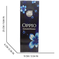 AIR FRESH Incenso Aromatico, Ottenuto Da Miscele Di Erbe, Cortecce, Fiori Ed Essenza Profumate. Ottimo Per Profumare Ambienti. Confezione Da 6 Astucci Da 20 Stick Ognuno (OPPIO)