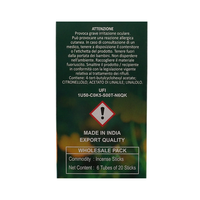 AIR FRESH Incenso Aromatico, Ottenuto Da Miscele Di Erbe, Cortecce, Fiori Ed Essenza Profumate. Ottimo Per Profumare Ambienti. Confezione Da 6 Astucci Da 20 Stick Ognuno (MAGNOLIA)