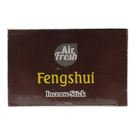 AIR FRESH Incenso Aromatico, Ottenuto Da Miscele Di Erbe, Cortecce, Fiori Ed Essenza Profumate. Ottimo Per Profumare Ambienti. Confezione Da 6 Astucci Da 20 Stick Ognuno (ARTE DEL FENGSHUI)