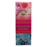 AIR FRESH Incenso Aromatico, Ottenuto Da Miscele Di Erbe, Cortecce, Fiori Ed Essenza Profumate. Ottimo Per Profumare Ambienti. Confezione Da 6 Astucci Da 20 Stick Ognuno (ATTRAZIONE)