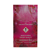 AIR FRESH Incenso Aromatico, Ottenuto Da Miscele Di Erbe, Cortecce, Fiori Ed Essenza Profumate. Ottimo Per Profumare Ambienti. Confezione Da 6 Astucci Da 20 Stick Ognuno (AMORE)