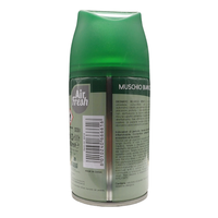 AIR FRESH Ricarica Spray Compatibile con gli Erogatori Automatici, Ideato per Donare ai Tuoi Ambienti un Piacevole Profumo, 250ml, Disponibile in Diverse Fragranze (Muschio Bianco)