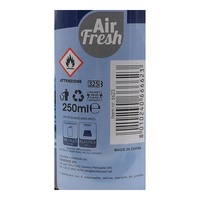 AIR FRESH Ricarica Spray Compatibile con gli Erogatori Automatici, Ideato per Donare ai Tuoi Ambienti un Piacevole Profumo, 250ml, Disponibile in Diverse Fragranze (Oceano)