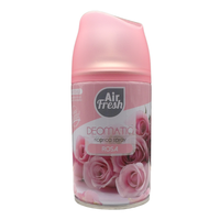AIR FRESH Ricarica Spray Compatibile con gli Erogatori Automatici, Ideato per Donare ai Tuoi Ambienti un Piacevole Profumo, 250ml, Disponibile in Diverse Fragranze (Rosa)