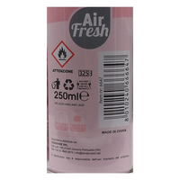 AIR FRESH Ricarica Spray Compatibile con gli Erogatori Automatici, Ideato per Donare ai Tuoi Ambienti un Piacevole Profumo, 250ml, Disponibile in Diverse Fragranze (Rosa)